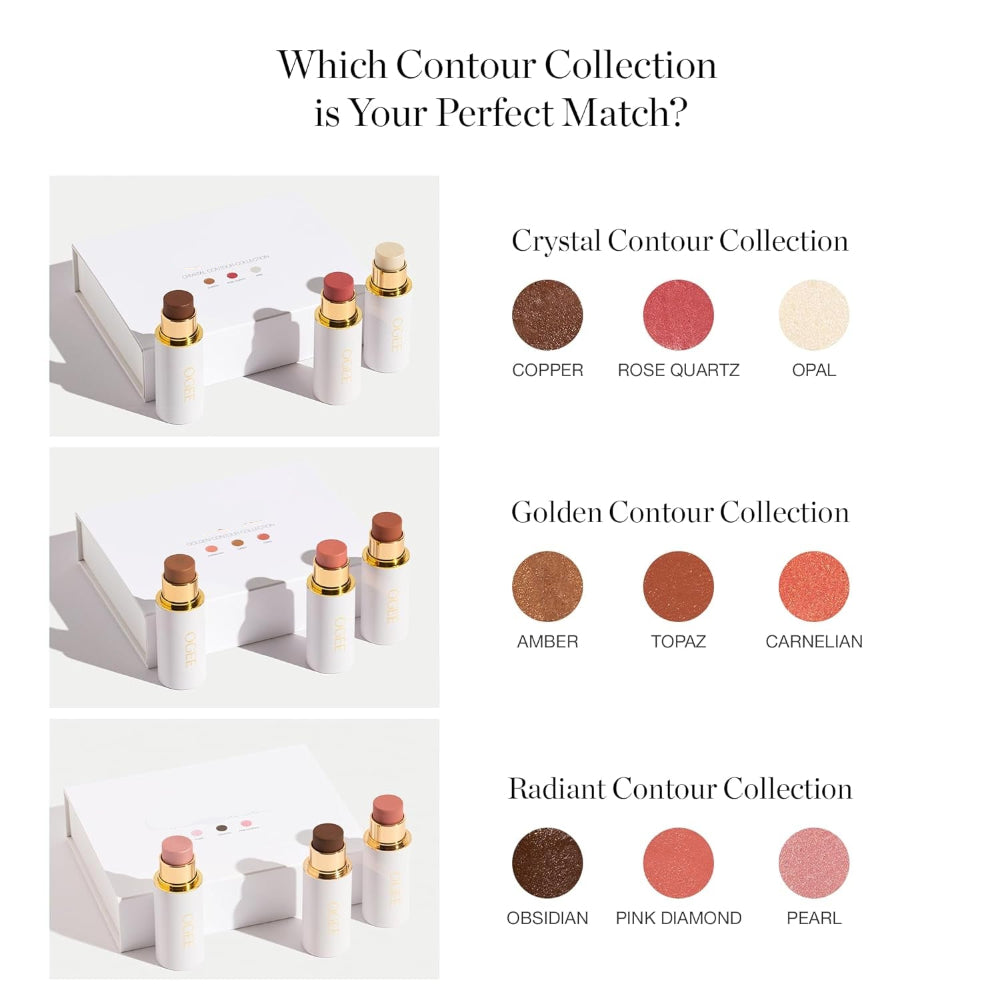 Sculpted Face Stick (CARNELIAN - SHEER LUMINOUS CORAL) Certified Organic Blush Stick - Multi-Use Cream Blush & Highlighter