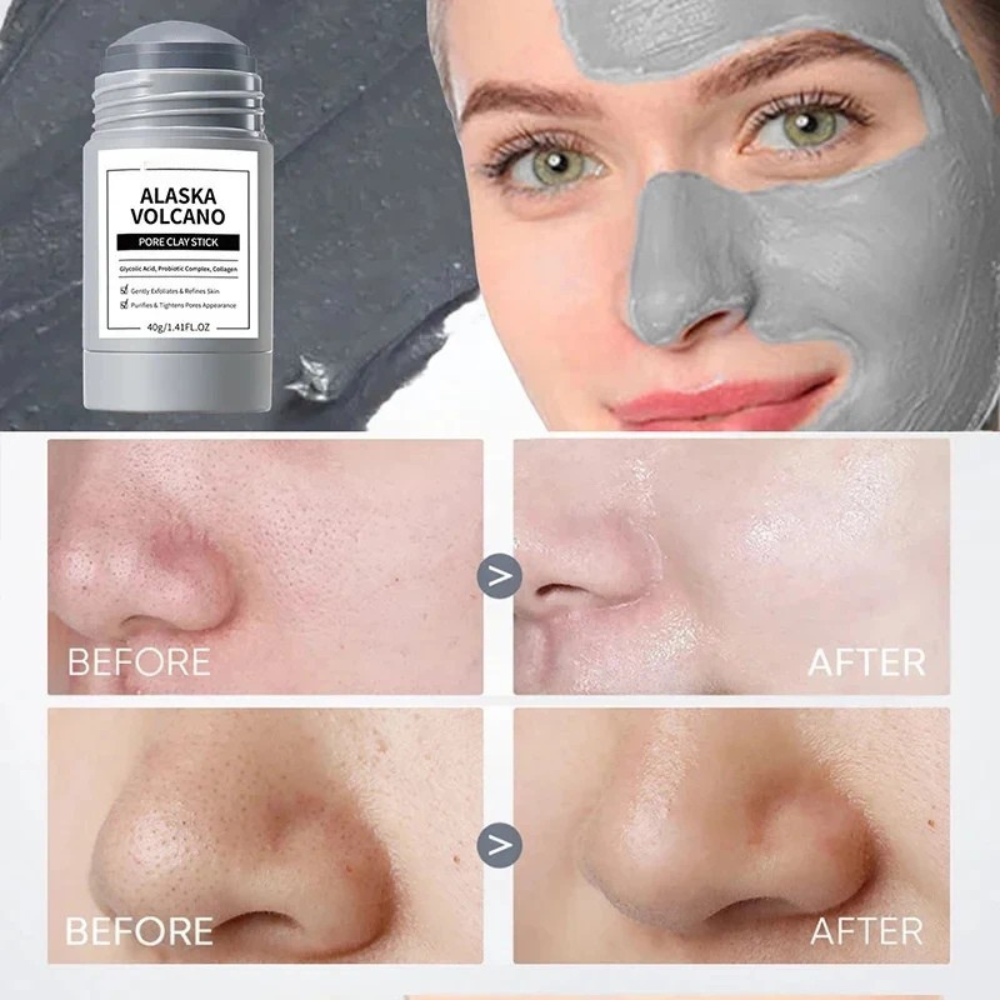 Alaska Volcano Mask – Mugwort Deep Cleansing Facial Stick