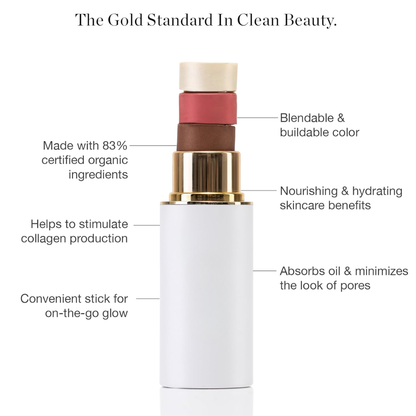 Organic Blush Stick – Multi-Use Cream Blush & Highlighter