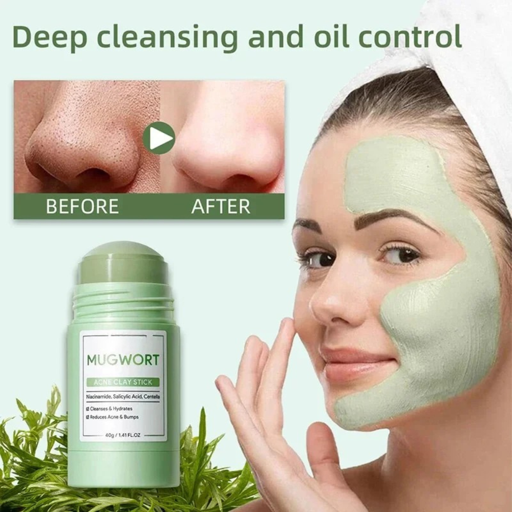 Alaska Volcano Mask – Mugwort Deep Cleansing Facial Stick