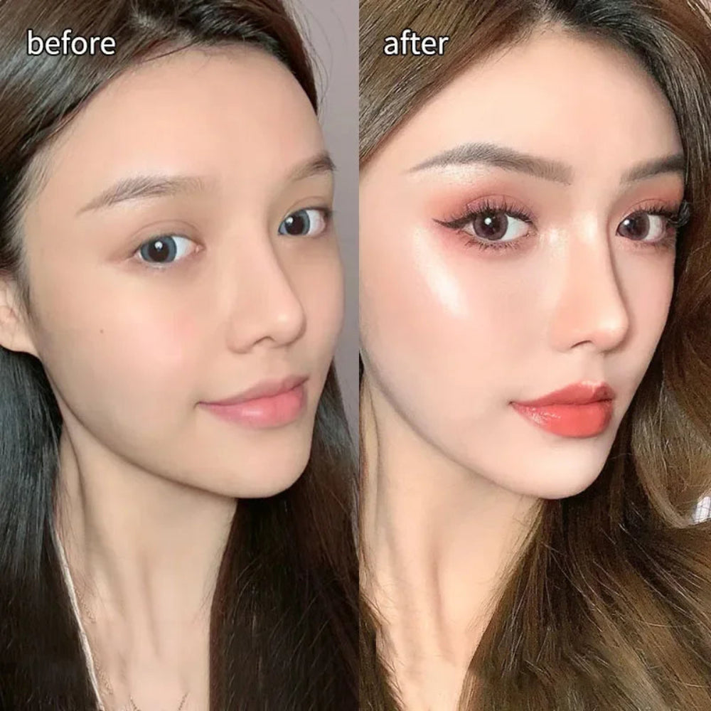 Single Color Diamond Highlighter Cream Long Lasting Glitter Contour Brighten Makeup Shimmer Facial Palette Waterproof Cosmetics